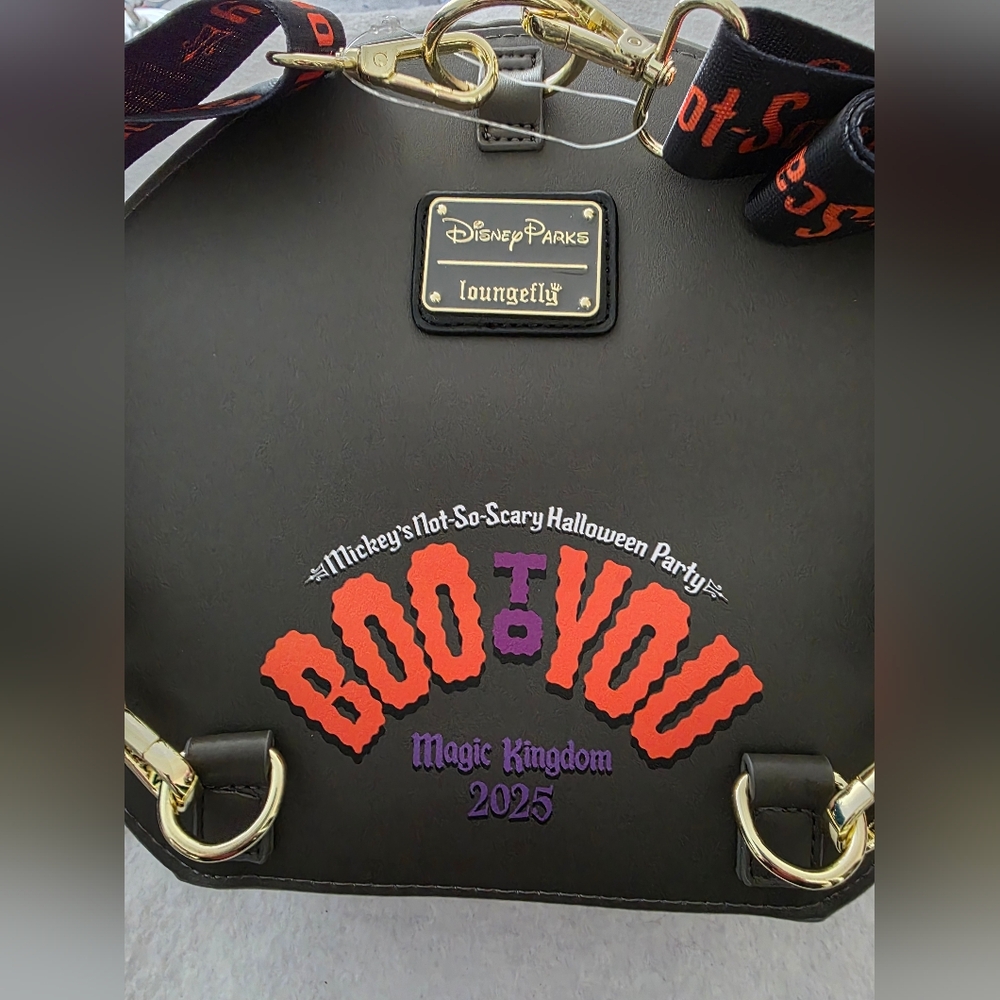 Disney Parks Mickey's Not So Scary Halloween Party Hard Tag Loungefly - Glows - Picture 7 of 14